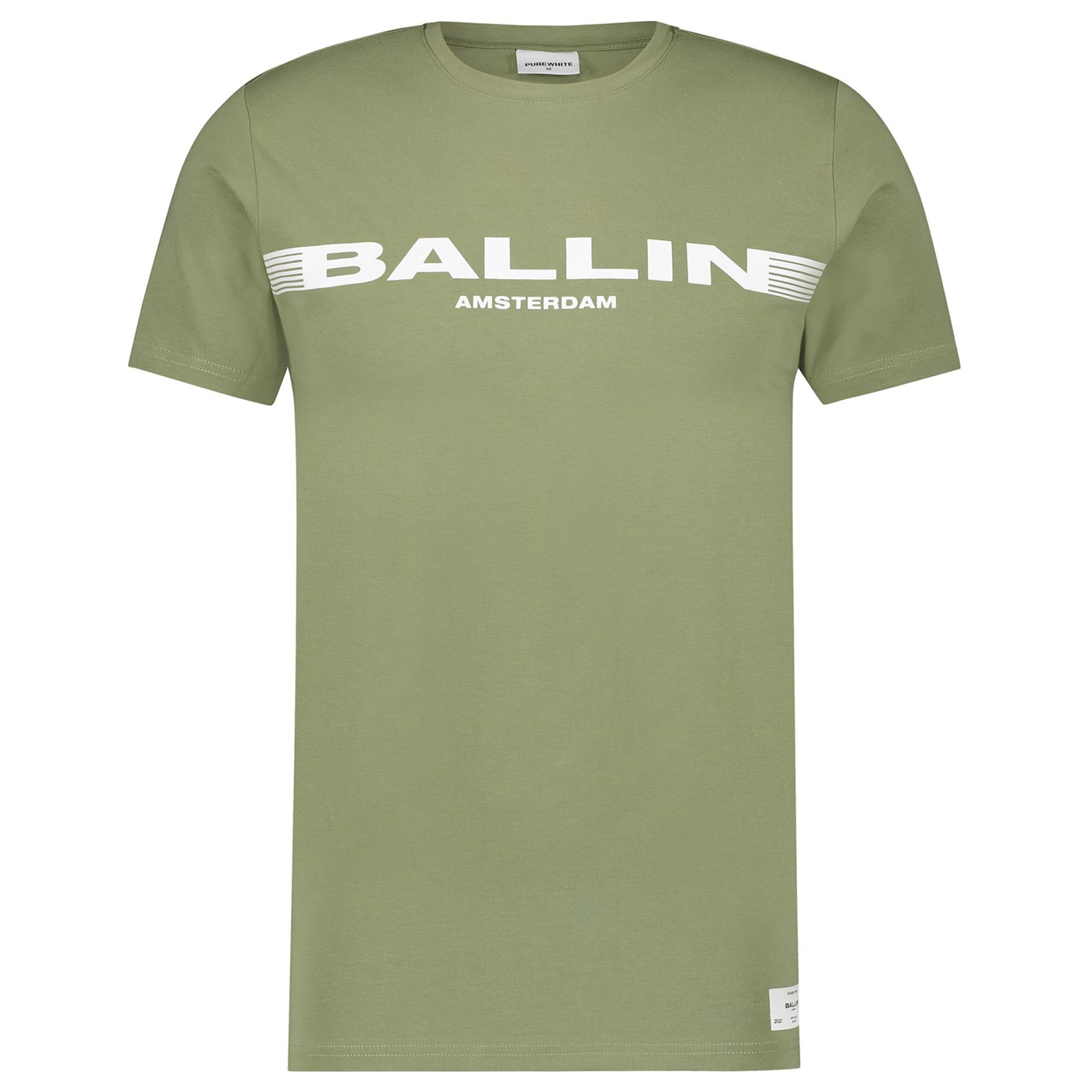 T-shirt Ballin Stripe Logo Homme