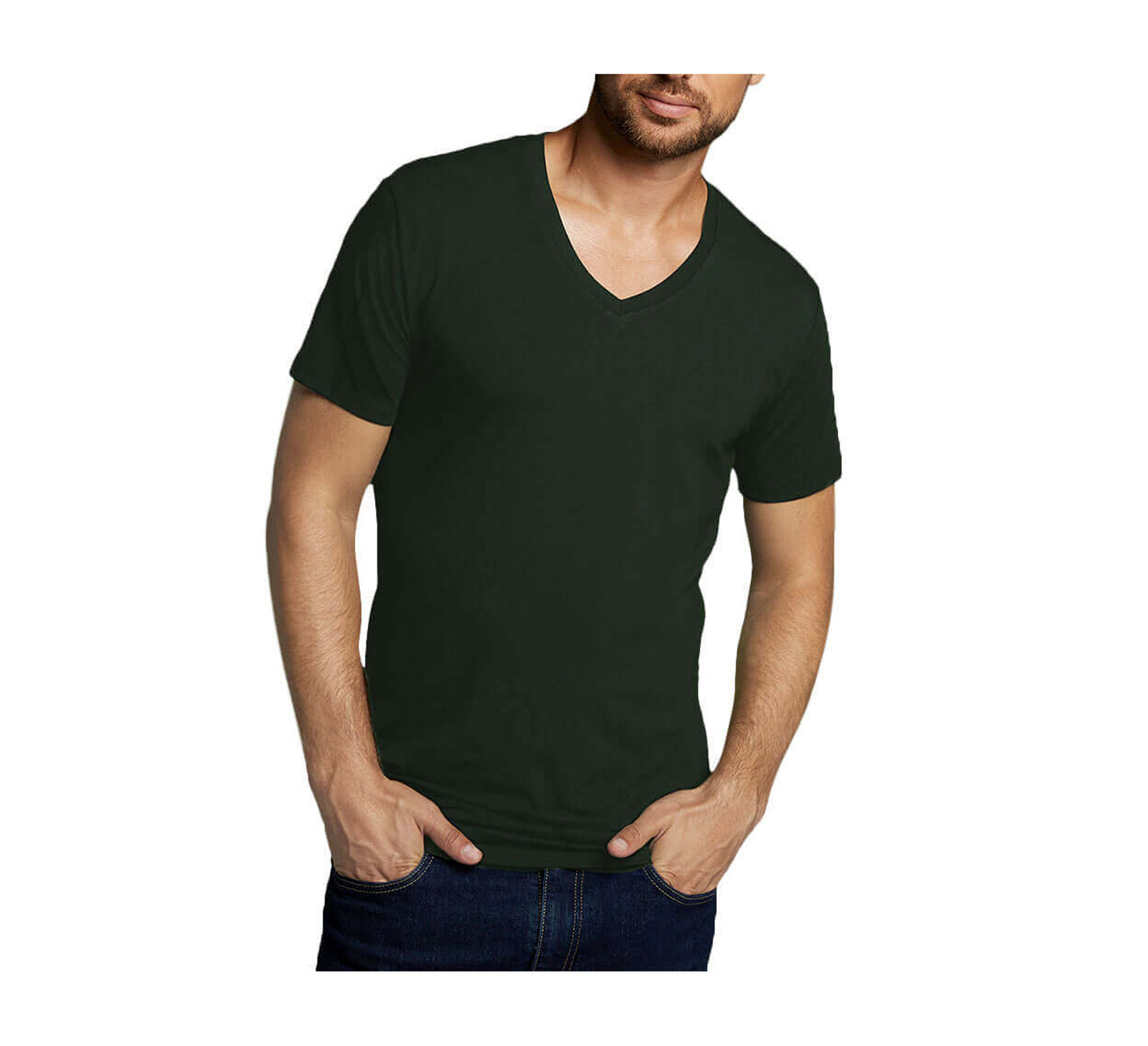 Bamboo Basics Velo, T-shirt pour hommes (Lot de 2 pièces)