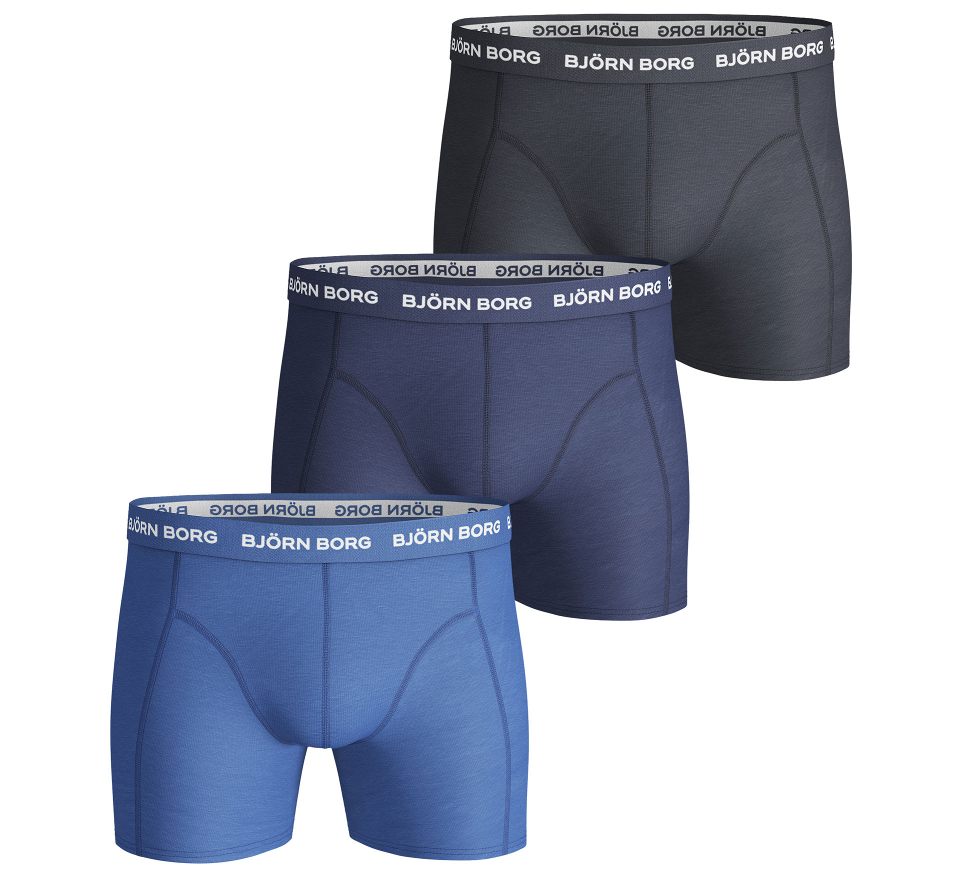 Boxer-shorts Björn Borg Solids (Lot de 3)