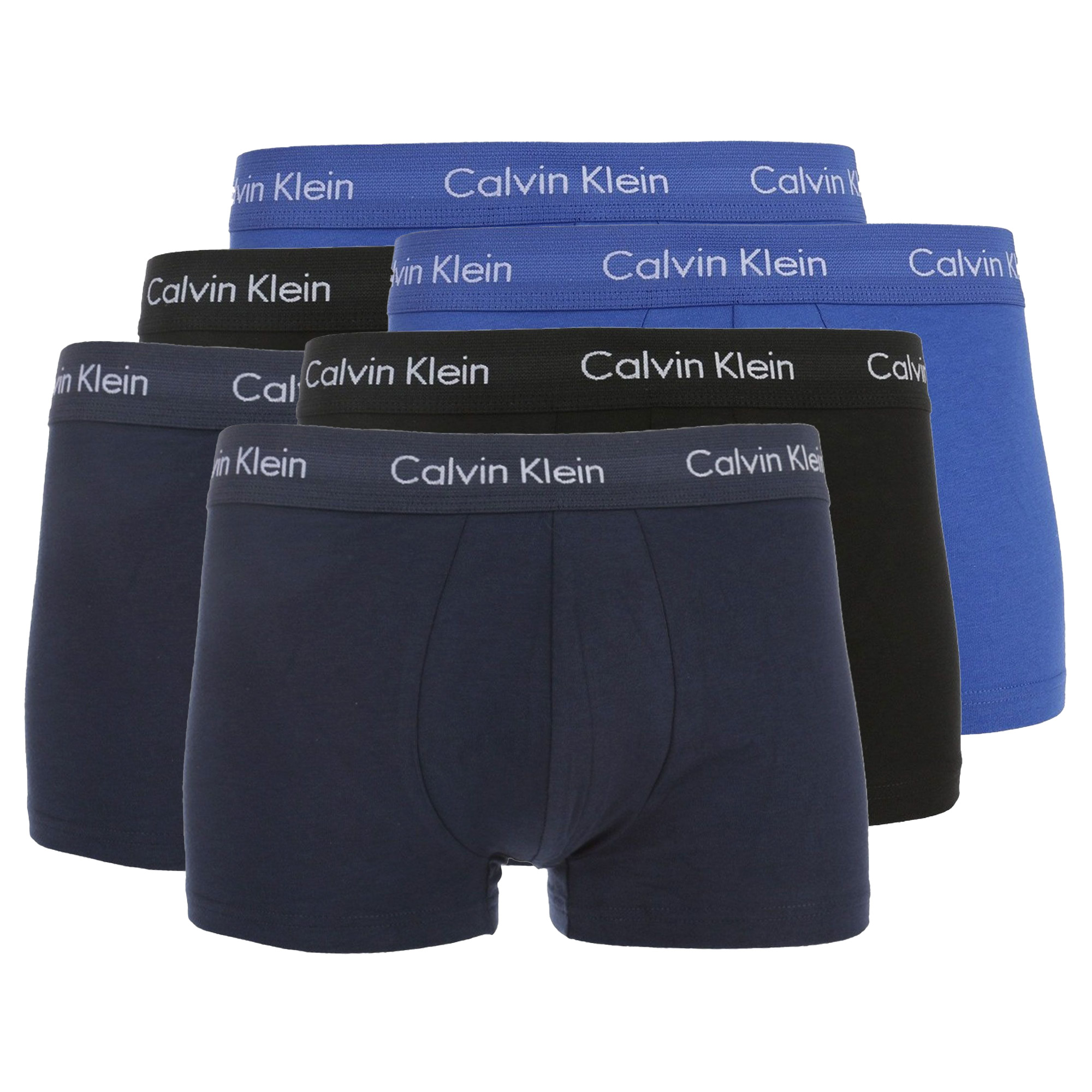 Boxer-shorts Calvin Klein Lo Rise Hommes (Lot de 6)