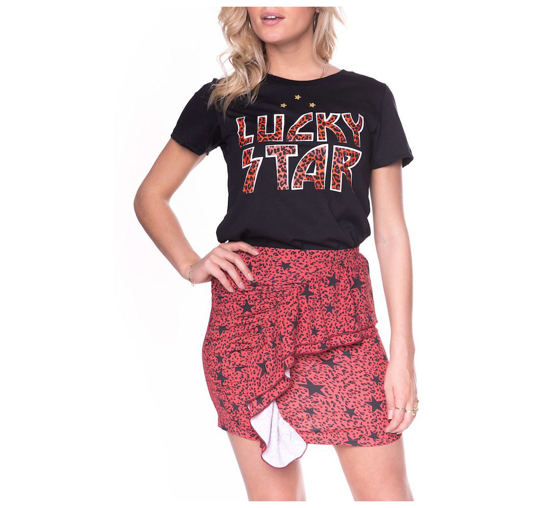 Colourful Rebel Lucky Star Classic Shirt Femmes
