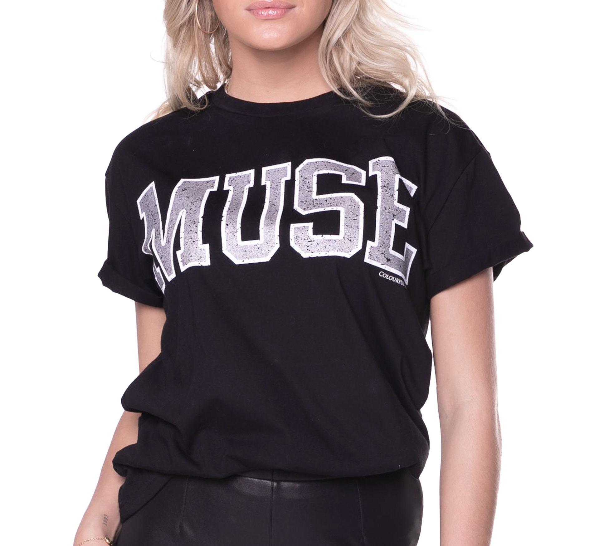 T-shirt Colourful Rebel Muse Femme