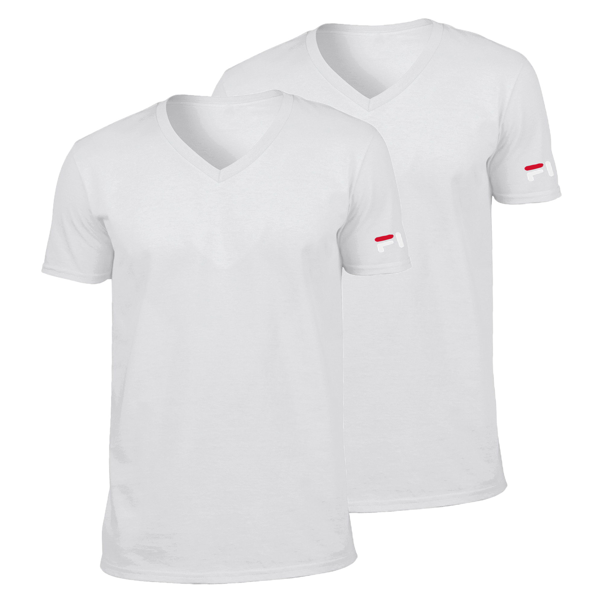 T-Shirts Fila V-Neck Hommes (2-pack)