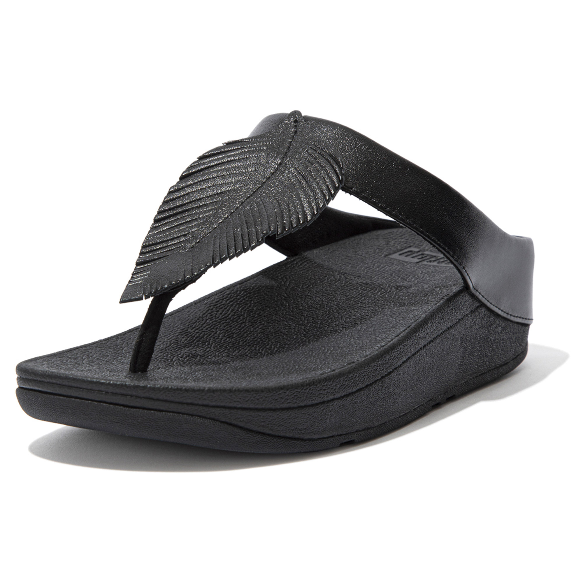 Tongs FitFlop Fino Feather Toe-Post Femme