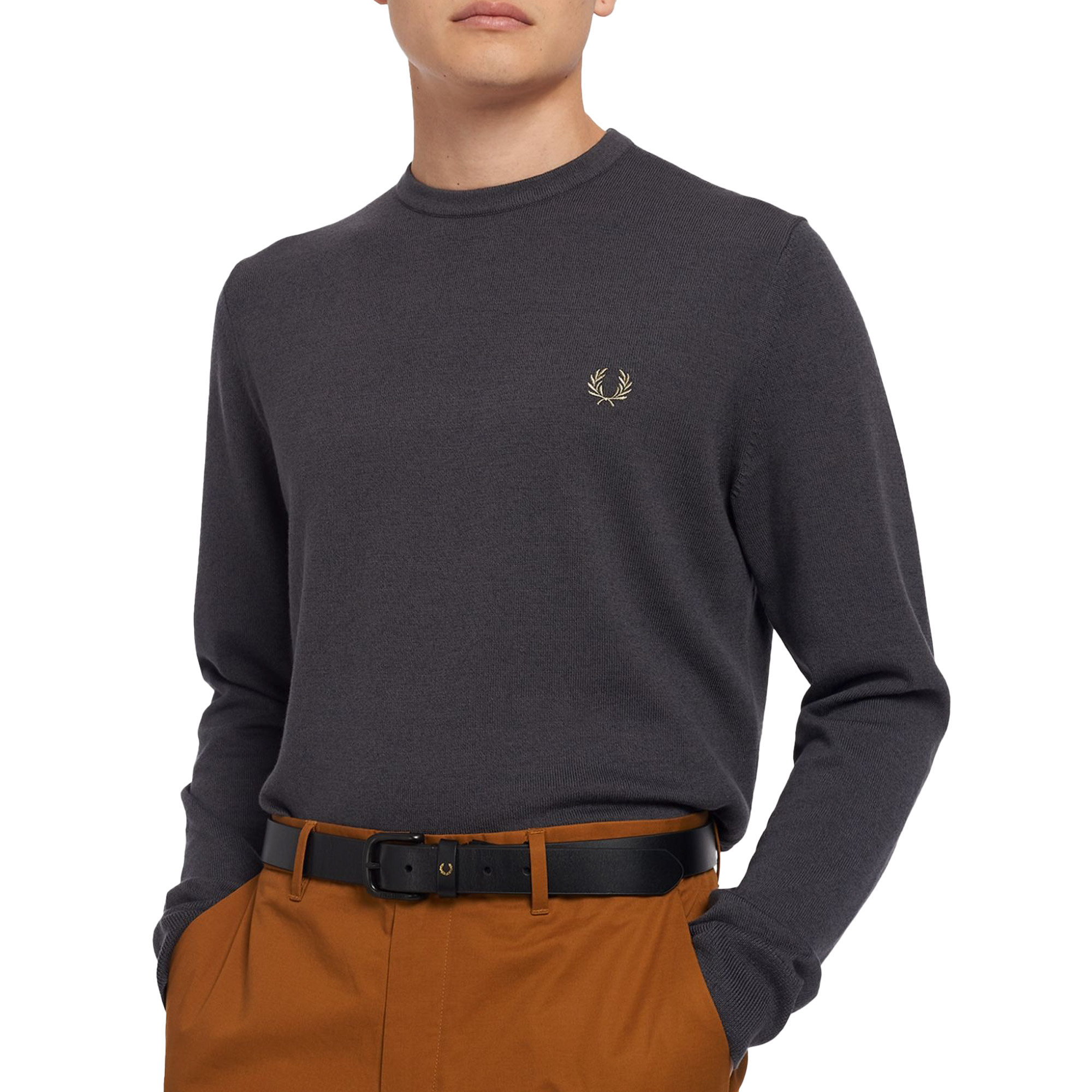Sweat-shirt Fred Perry Classic Crew Neck Homme