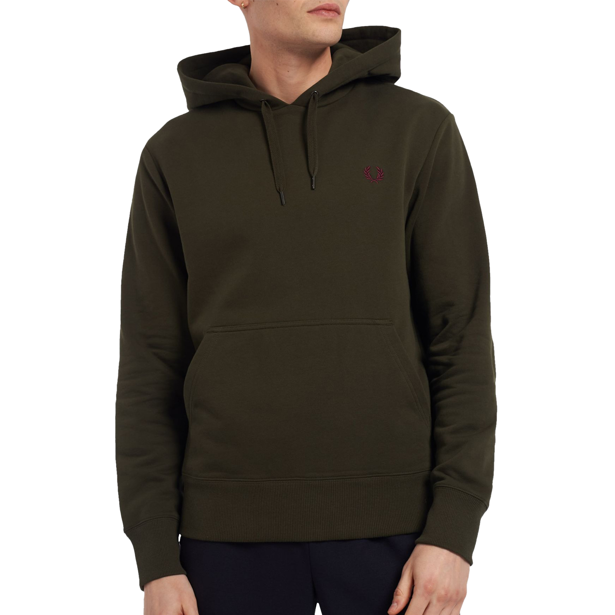 Sweatshirt Fred Perry Embroidered Hommes
