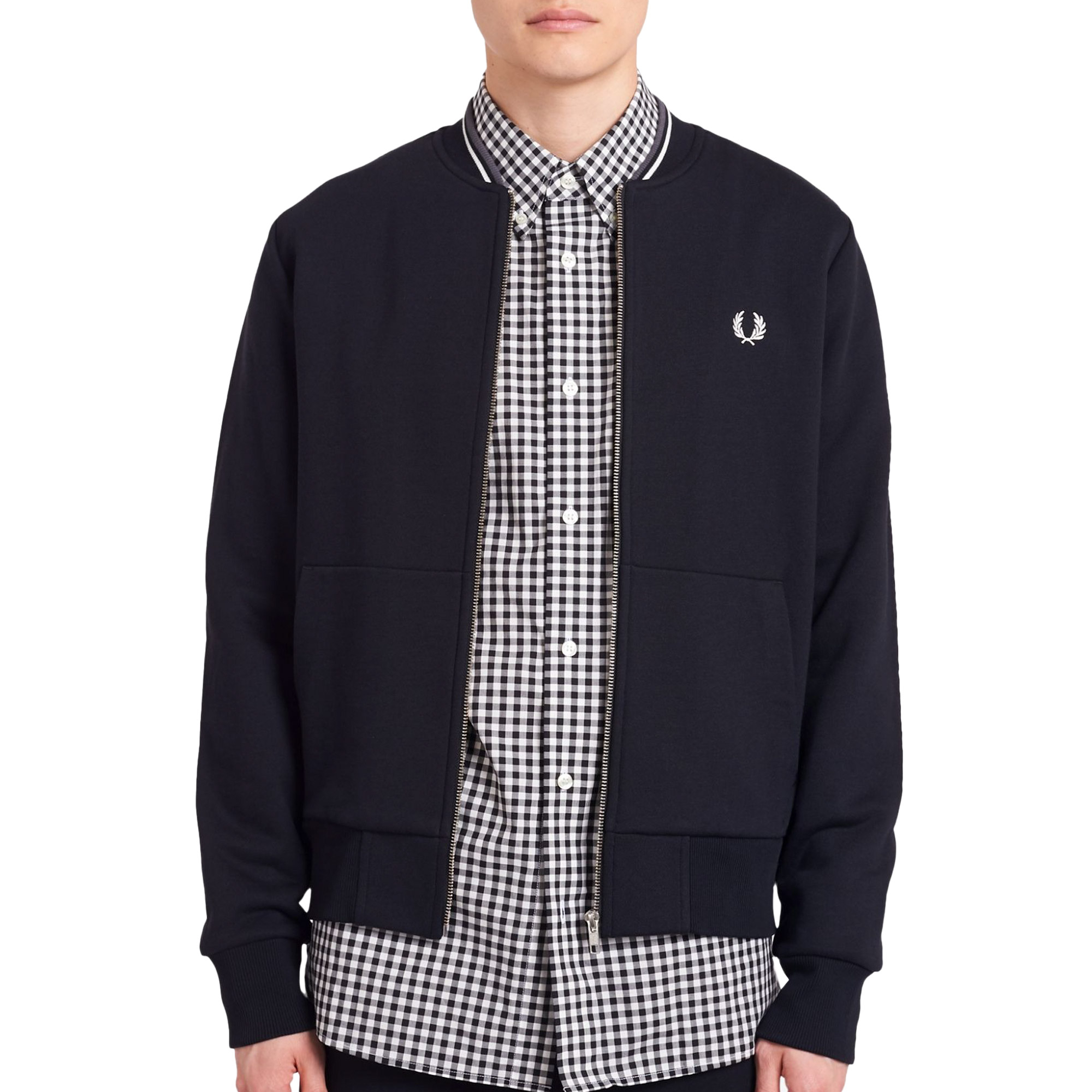 Veste sweat Fred Perry Homme