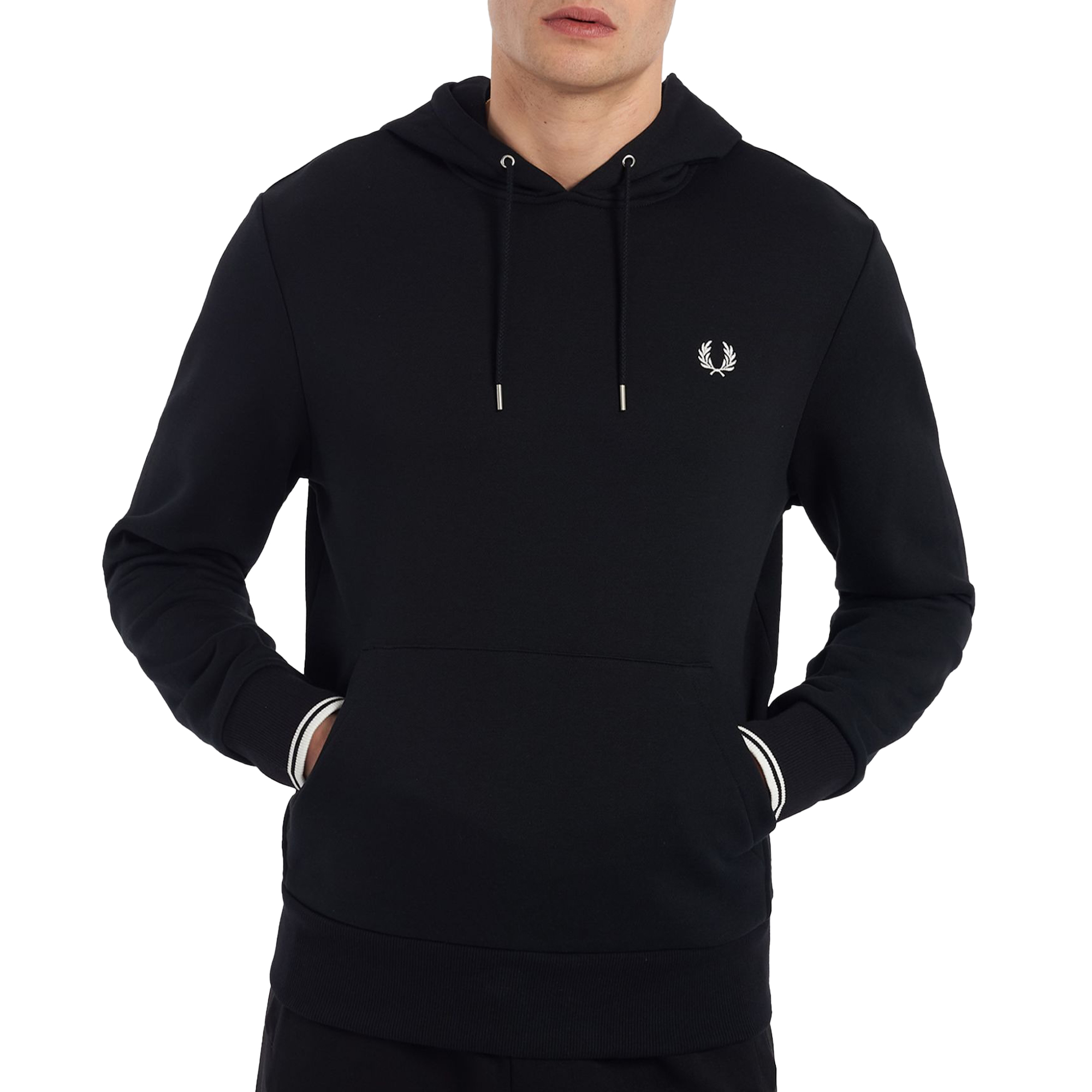 Sweatshirt Fred Perry TIpped Hommes