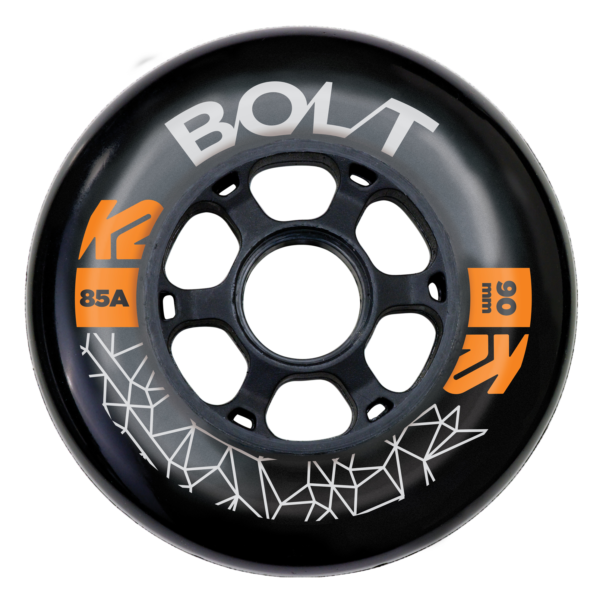 roues K2 Bolt 90 mm (lot de 8)