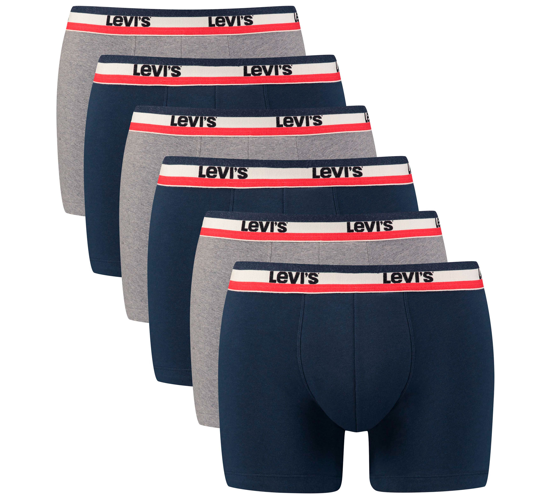 Boxershorts Levi's Sportswear Logo (Lot de 6)