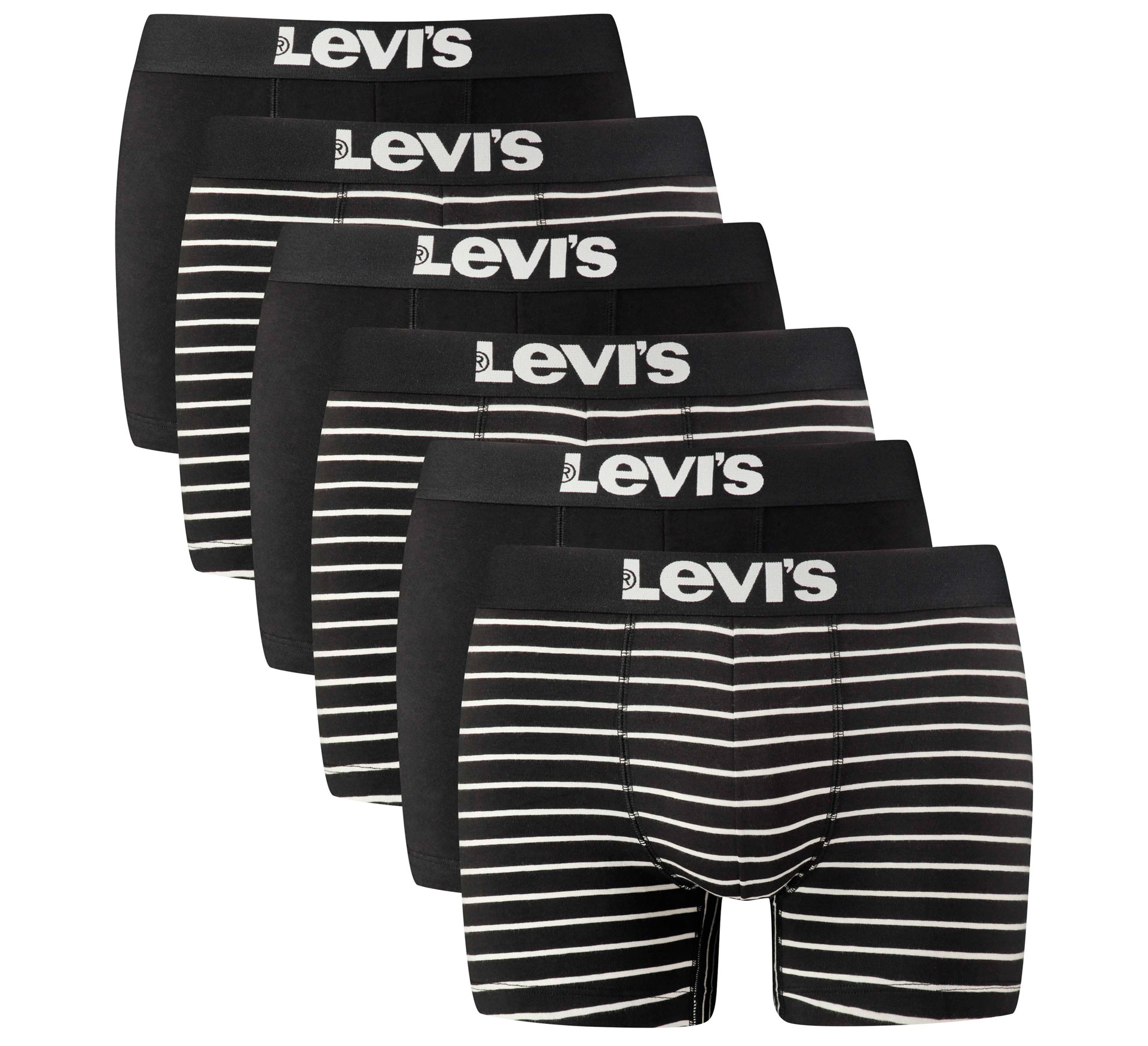 Boxershorts Levi's Vintage Stripe YD (Lot de 6)