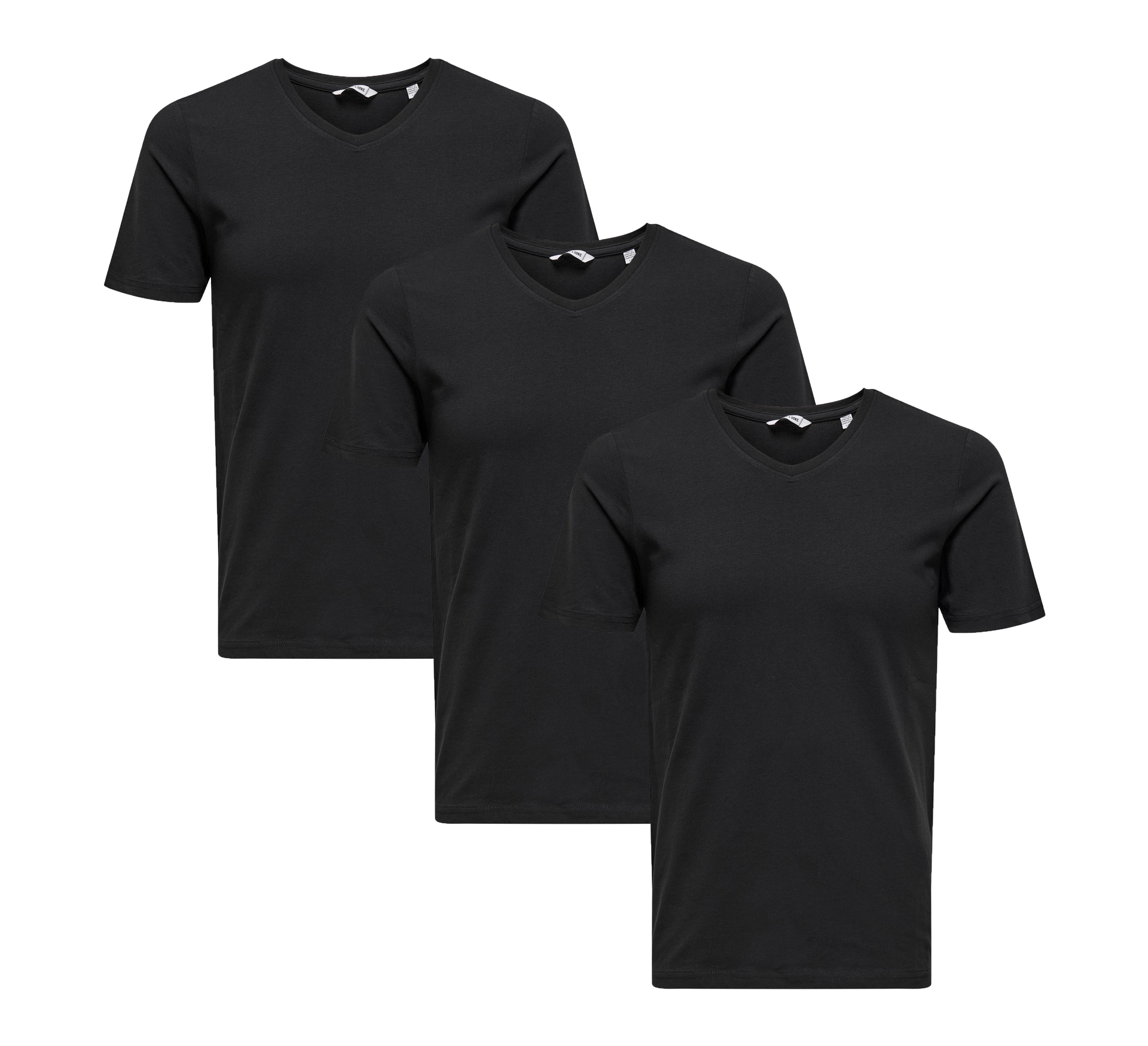 Only & Sons Basic Life T-shirt Hommes (3-pack)