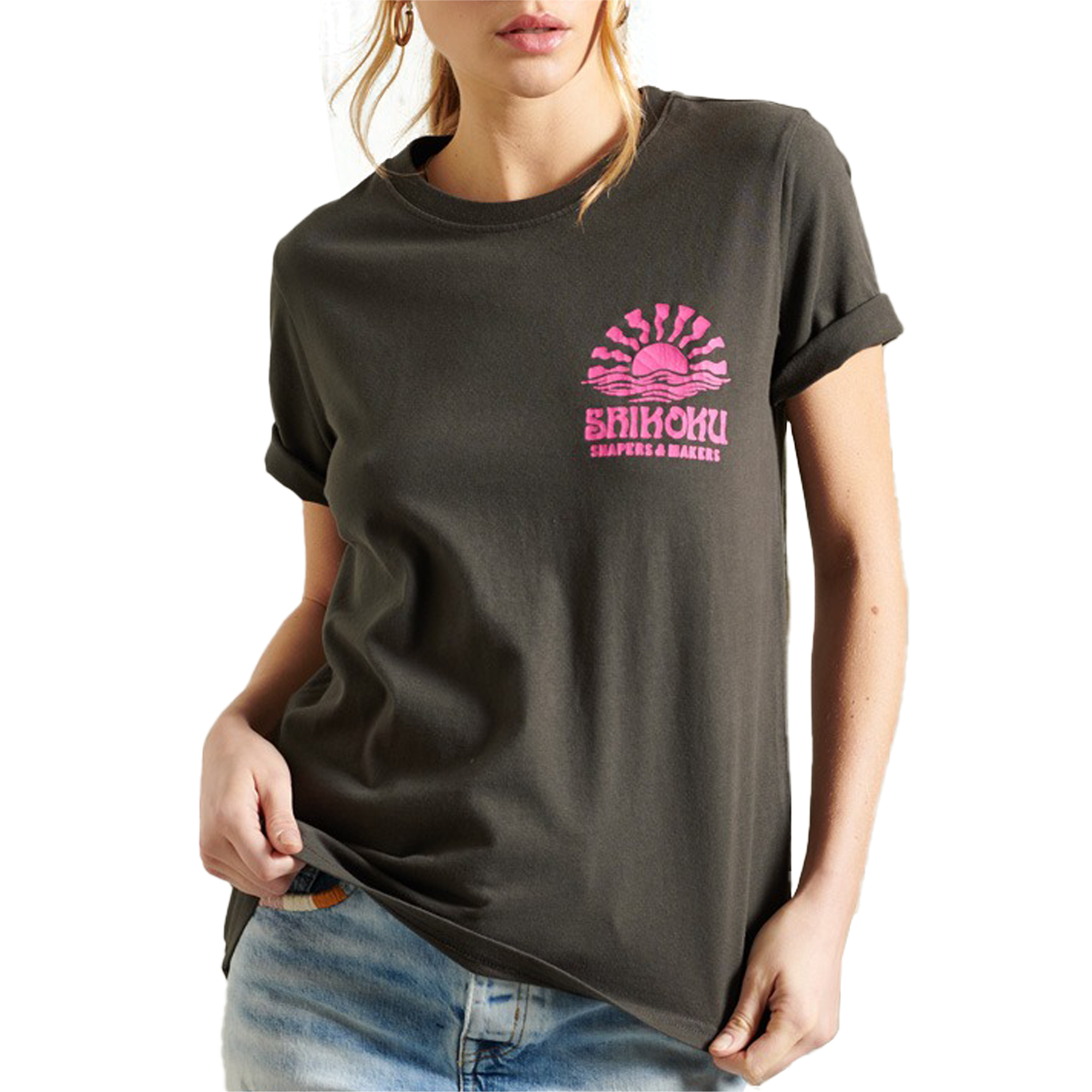 T-shirt Superdry Cali Surf graphic Femme