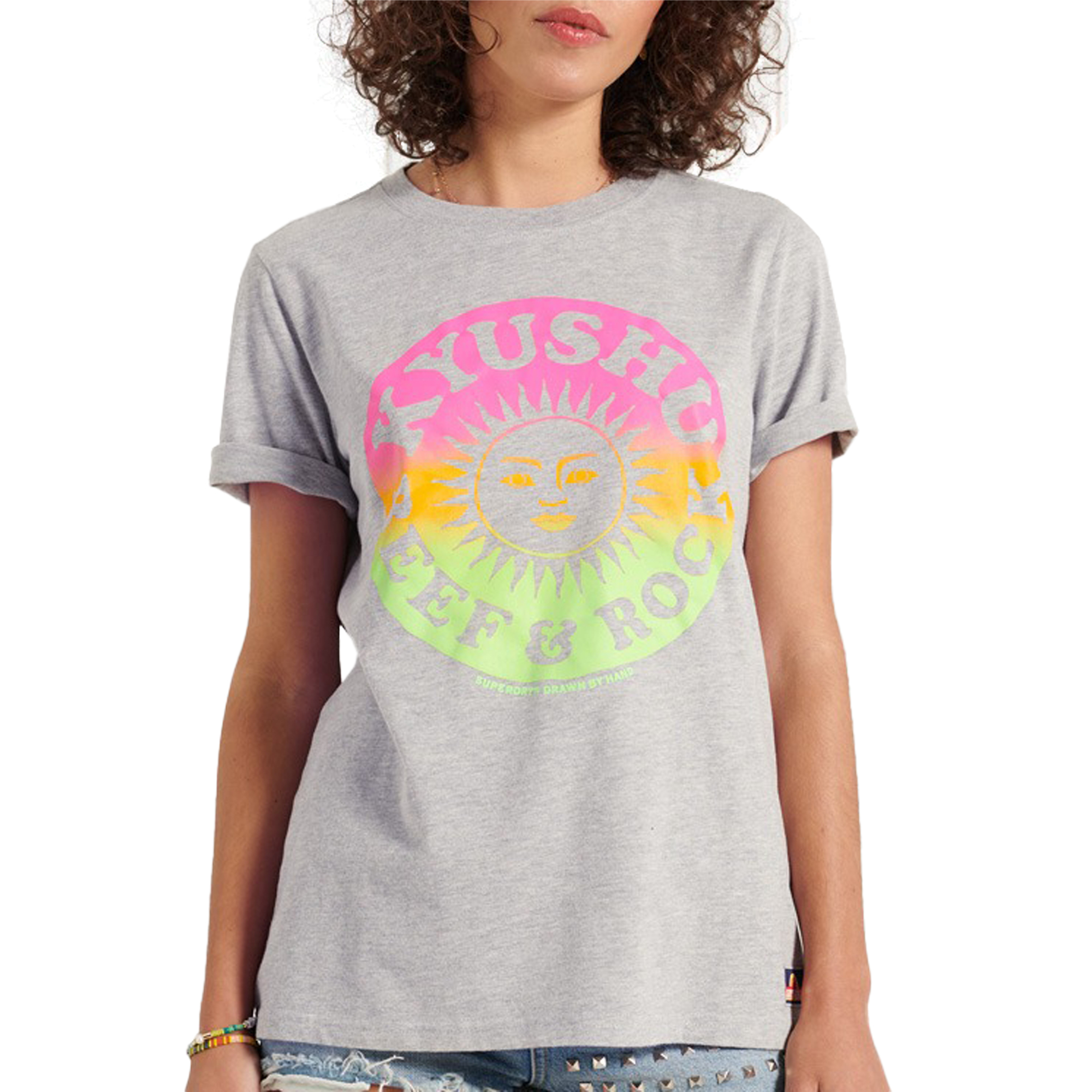 T-shirt Superdry Cali Surf Graphic Femme