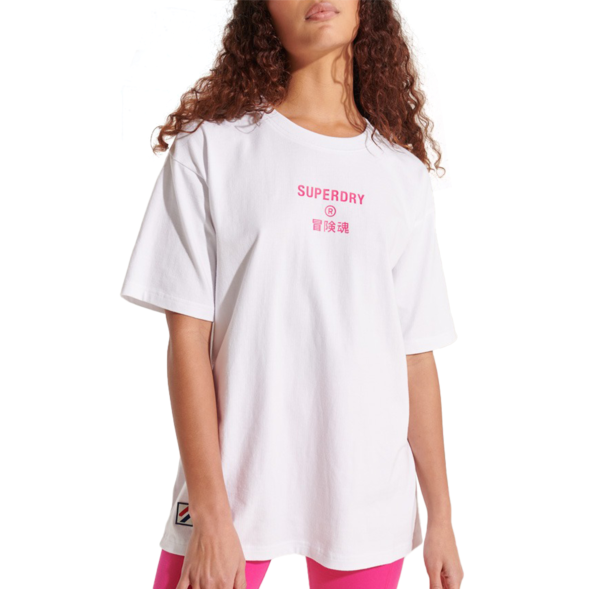 T-shirt Superdry Corporate Logo Brights Femme