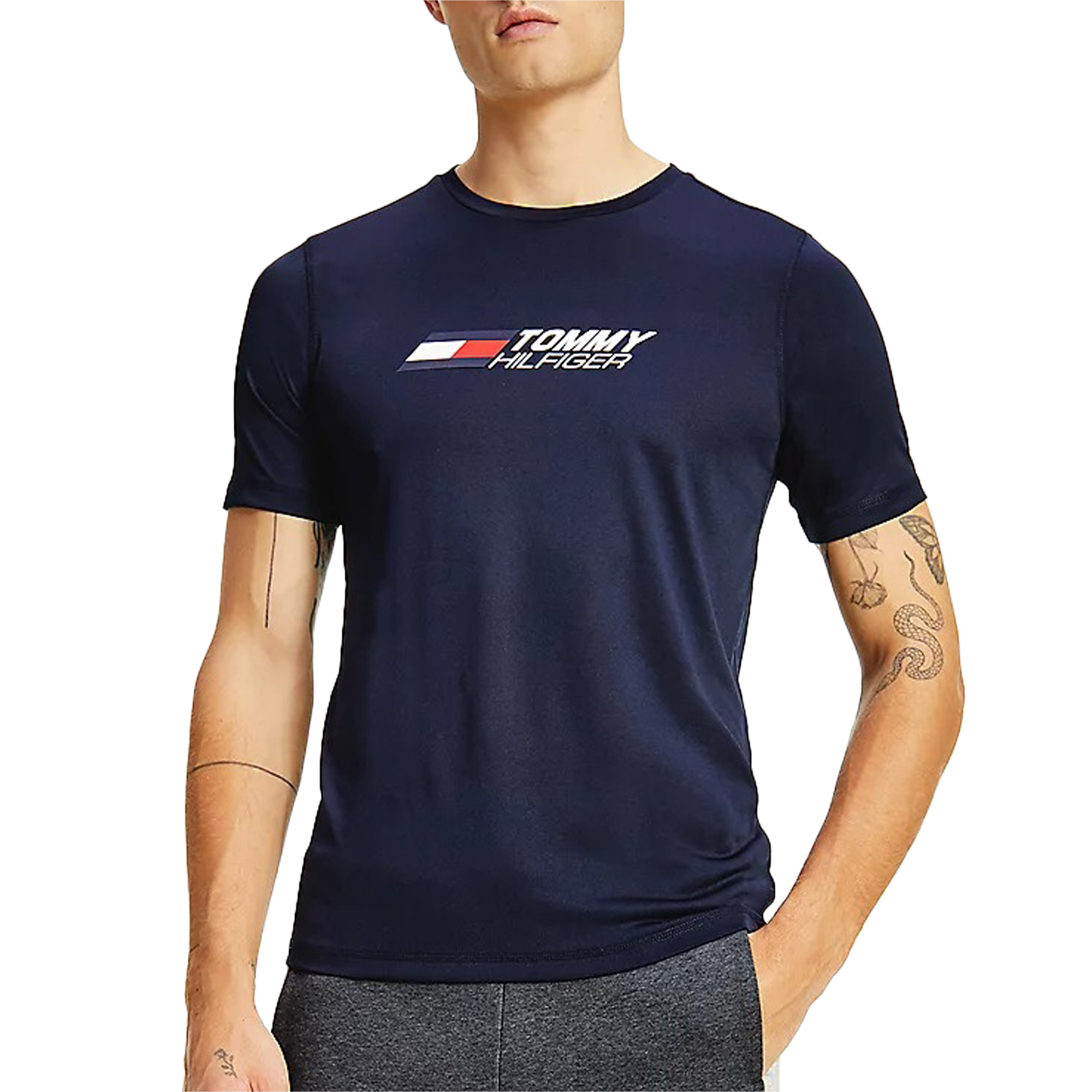 Tommy Hilfiger Entry Workout Shirt Hommes