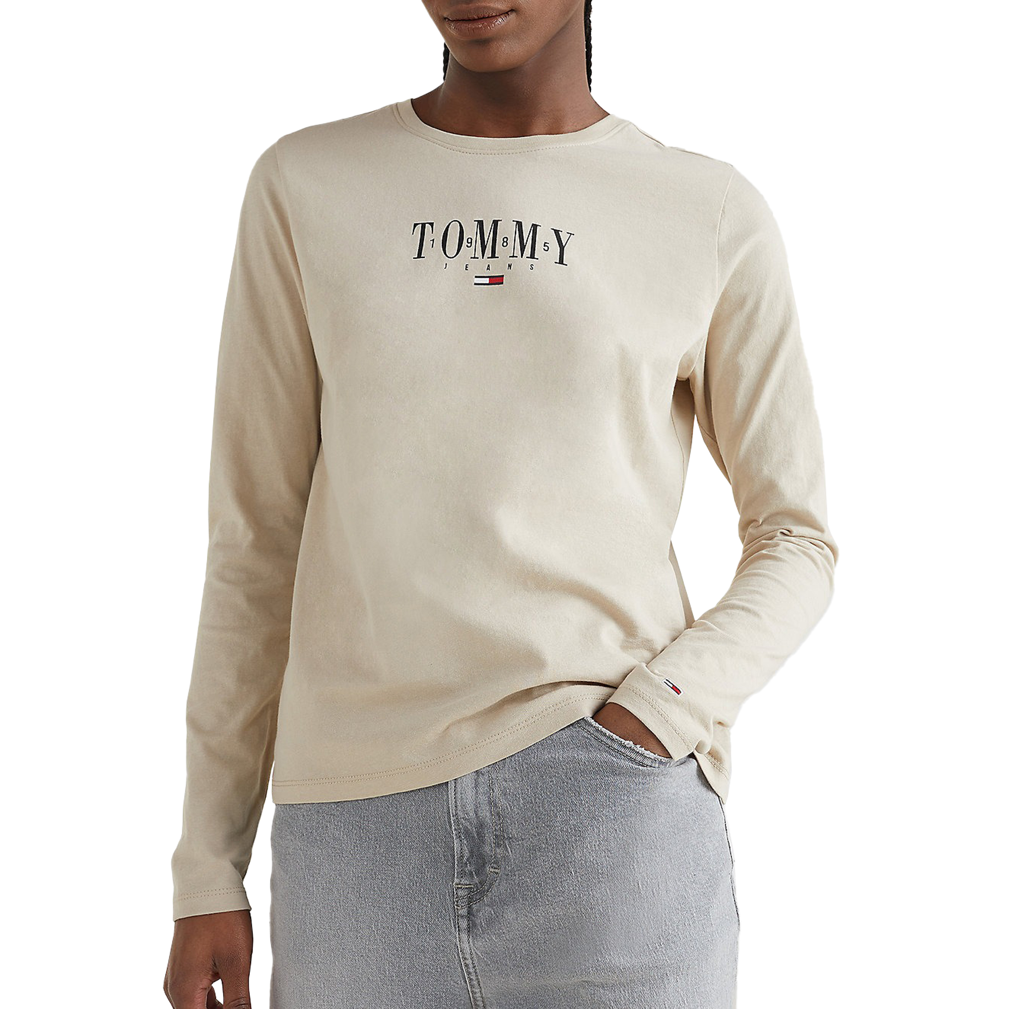 Sweat-shirt Tommy Hilfiger Jeans Slim Essential Logo