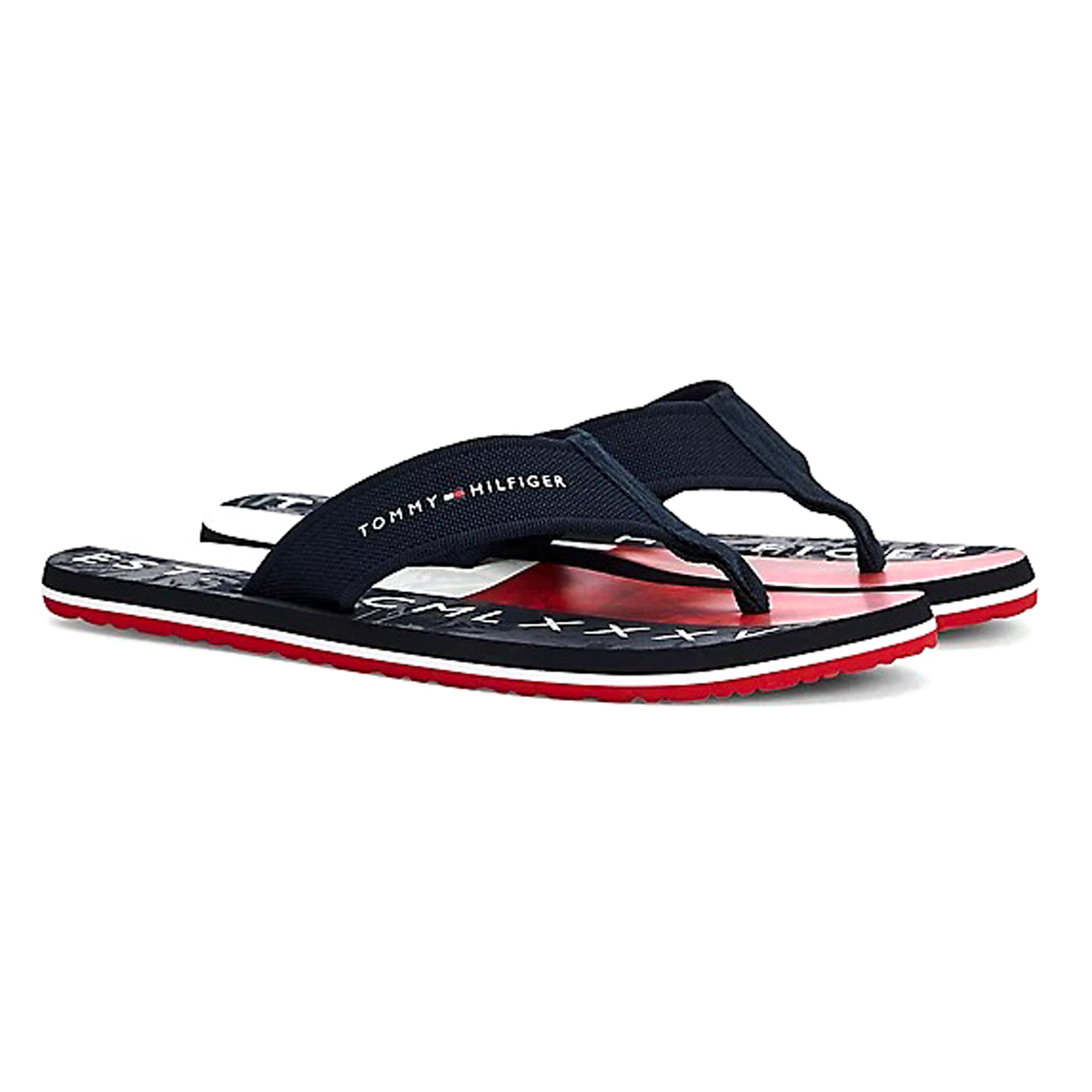 Tongs Tommy Hilfiger Palm Print Beach Homme