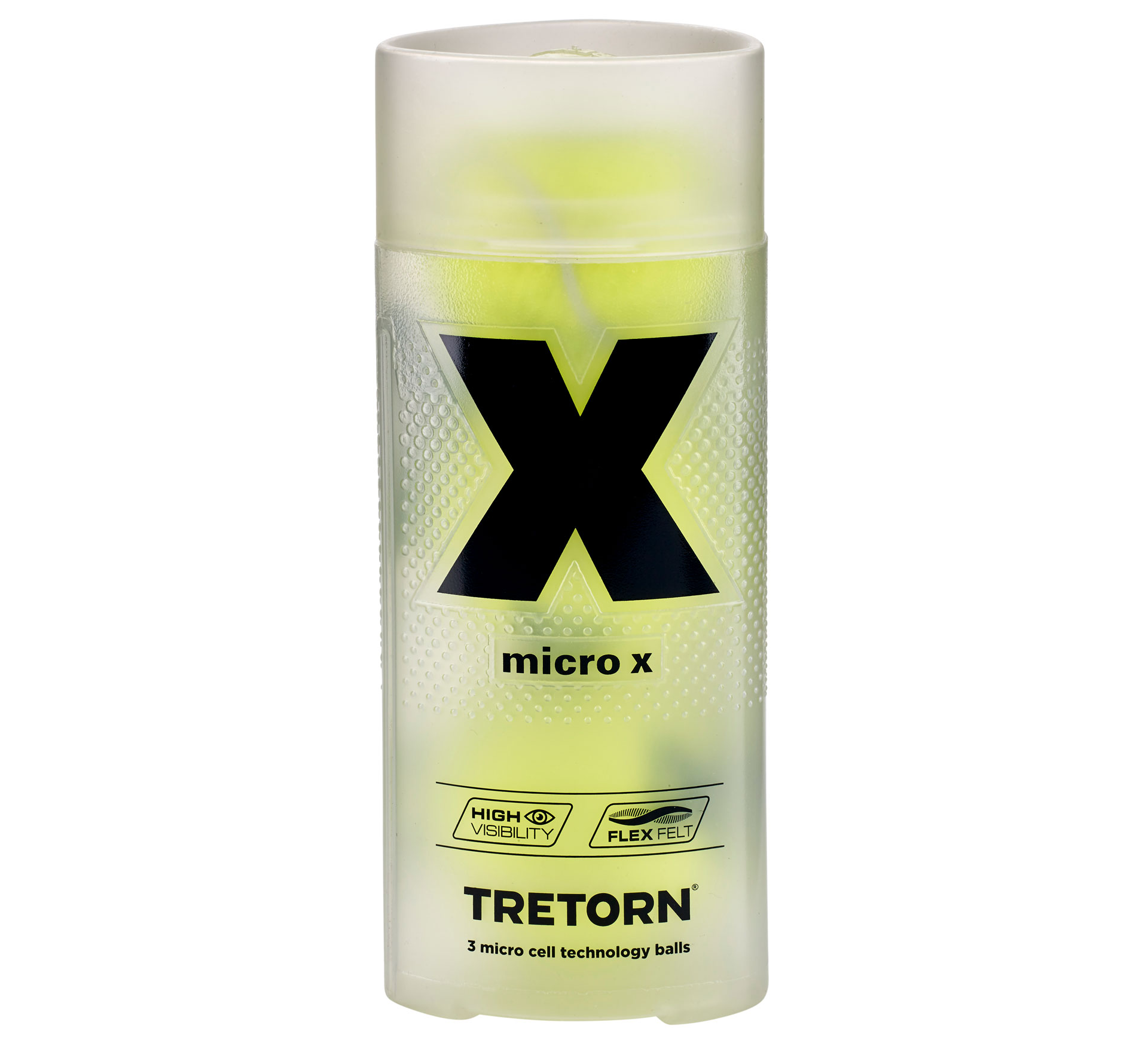 Tretorn Micro X Tennisball (3-can)
