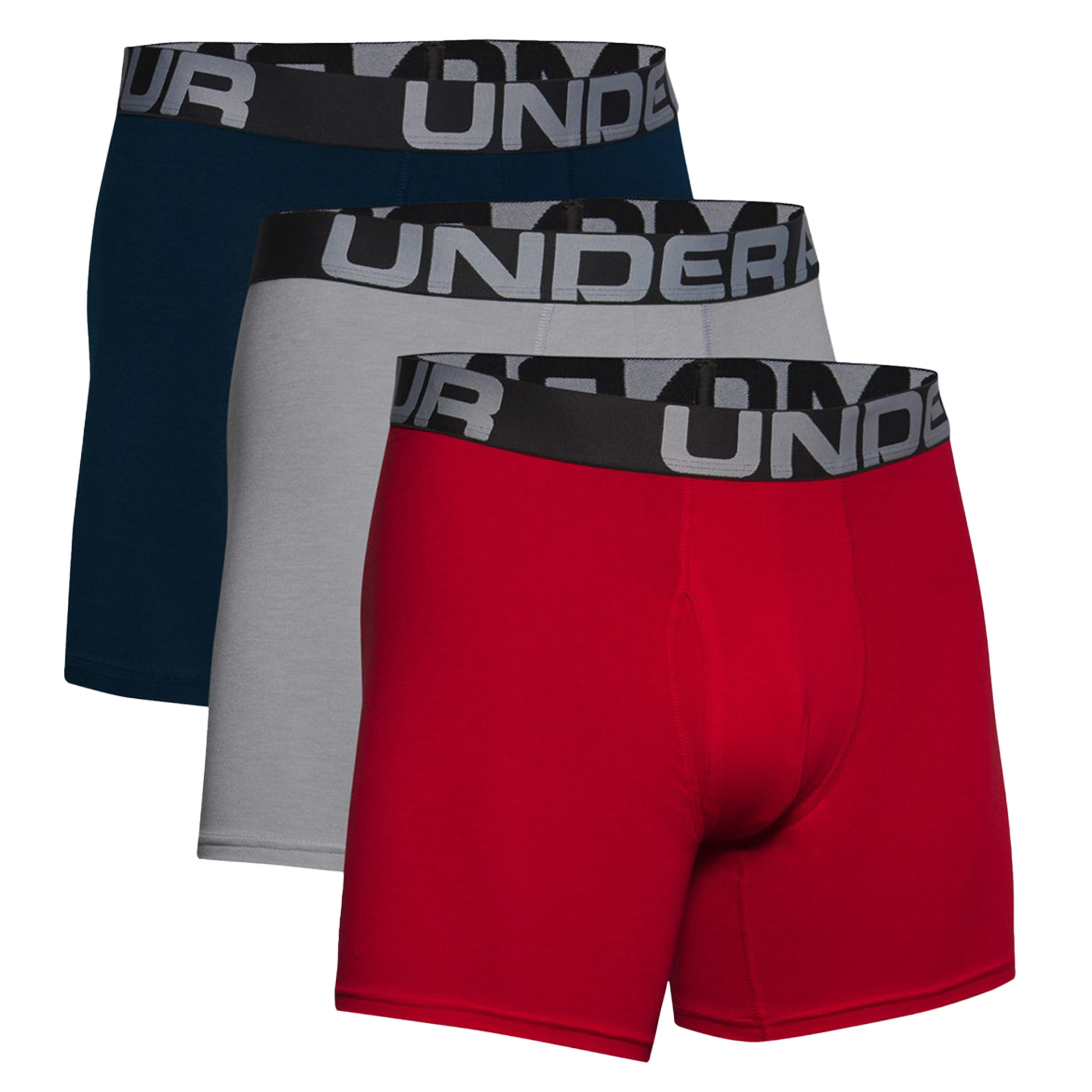 Boxers Under Armour Charged Cotton Hommes (3-pack)