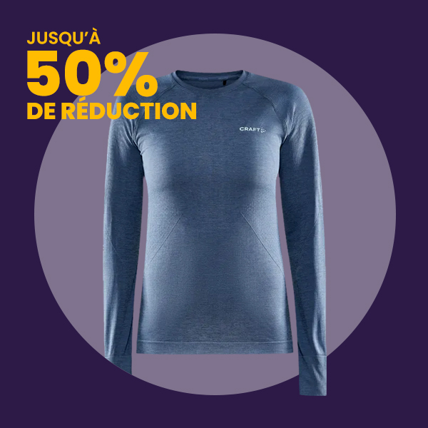 Vêtements thermiques jusqu'à 50% de réduction