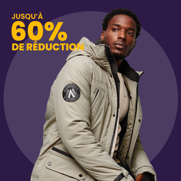 Manteaux jusqu'à 60% de réduction
