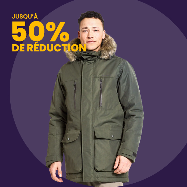 Parka jusqu'à 50% de réduction
